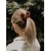 Donsje Polly Hair Scrunchie | Bear Cognac Classic Leather (Hair accessories)