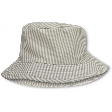 Konges Slojd Aster Bucket Hat Light Blue Stripe (Hats)