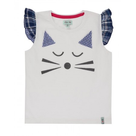 Lilly + Sid Cat Face Top (SALE)