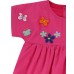 Lilly + Sid Embroidered Yoke Dress- Butterfly Pink (Dresses)