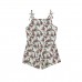 Little Hedonist Playsuit Door All Over Print Paradise (Overalls)