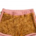 Little Hedonist Sweatshort Gigi Gold-Burlwood piping (Shorts)
