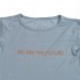 Little Hedonist T-shirt Dean Print Blue Fog (Shirts)