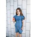 Soft Gallery Hedvig Shorts Denim Blue (Shorts)
