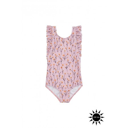 Soft Gallery Ana Swimsuit, Dawn Pink, AOP Buttercup (Near the Sea)