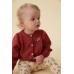 Soft Gallery Baby Erantia Cardigan, Cinnabar Flower Emb (Sweaters)