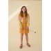 Soft Gallery Delina Dress, Sunflower, AOP Clover (Dresses)