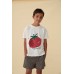 Soft Gallery Dharma T-shirt, Gardenia, Tomato (Blouses)