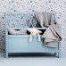 CamCam Harlequin Kids Storage Bench - FSC Mix - Petroleum (Chairs and benches)
