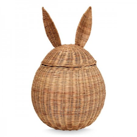 CamCam Rabbit Basket - Rattan / Limited Edition (Toy boxes)