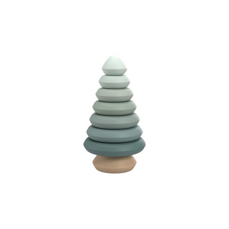 CamCam Stacking Toy Tree, FSC 100 - Dusty Green (SALE)