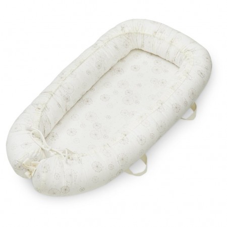 CamCam Baby Nest W/ Zipper And Lining Dandelion Natural