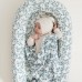 Camcam Baby Nest W/ Zipper And Lining - Fiori