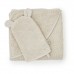 CamCam Towel, Baby, Hooded Light Sand (Bathrobes)