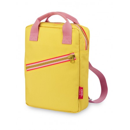 Engel Backpack Small Zipper Yellow