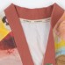 MimOOkids Close-Me Cardigan V-Neck, Garden Colours & Frambuesa Rib (Sweaters)