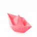 Oli&Carol Origami Boat Pink Teether (Baby Shower)