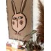 StudioLoco Jacquard Cotton Throw Rabbit 100x140cm (Children s plaid)