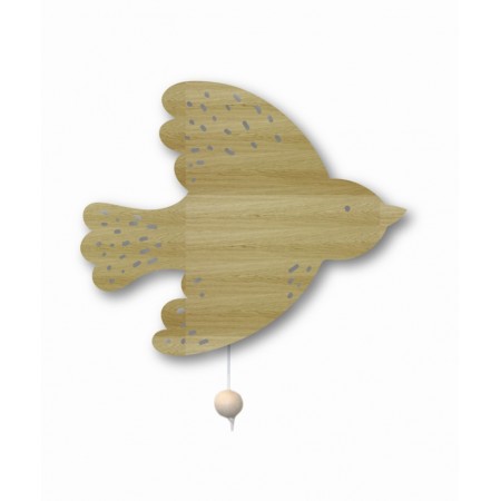 StudioLoco Peacebird Wooden Wallhanging/musicmobile (SALE)