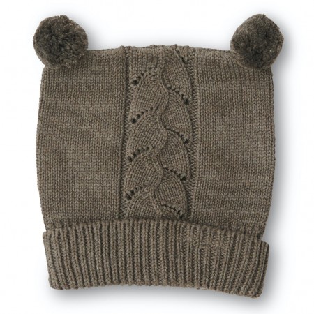 That S Mine Chapette Knitted Pointelle Beanie (Hats)