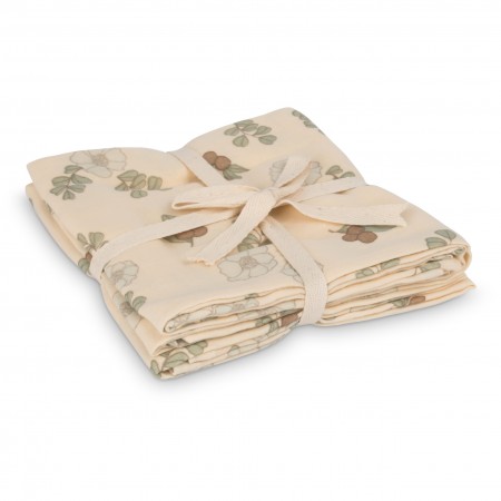 That S Mine Muslin Cloth 2-Pack - Flowers And Berries (Muslin cloths)