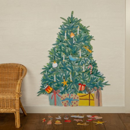 That s Mine Felt Christmas tree (Wall stickers)