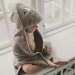 Mivo Hooded towel Dino