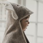Mivo Hooded towel Dino